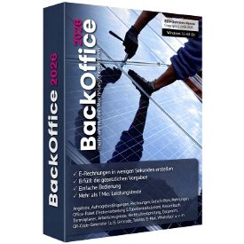 BackOffice 2026 - Das ideale Rechnungsprogramm für Handwerksbetriebe