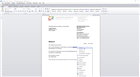 Mit der App 'BackOffice-Writer' können bspw. professionelle Geschäftsbriefe erstellt und auf Rechtschreibfehler überprüft und ausgedruckt werden